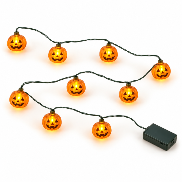 Mini Jack-O'-Lantern String Lights